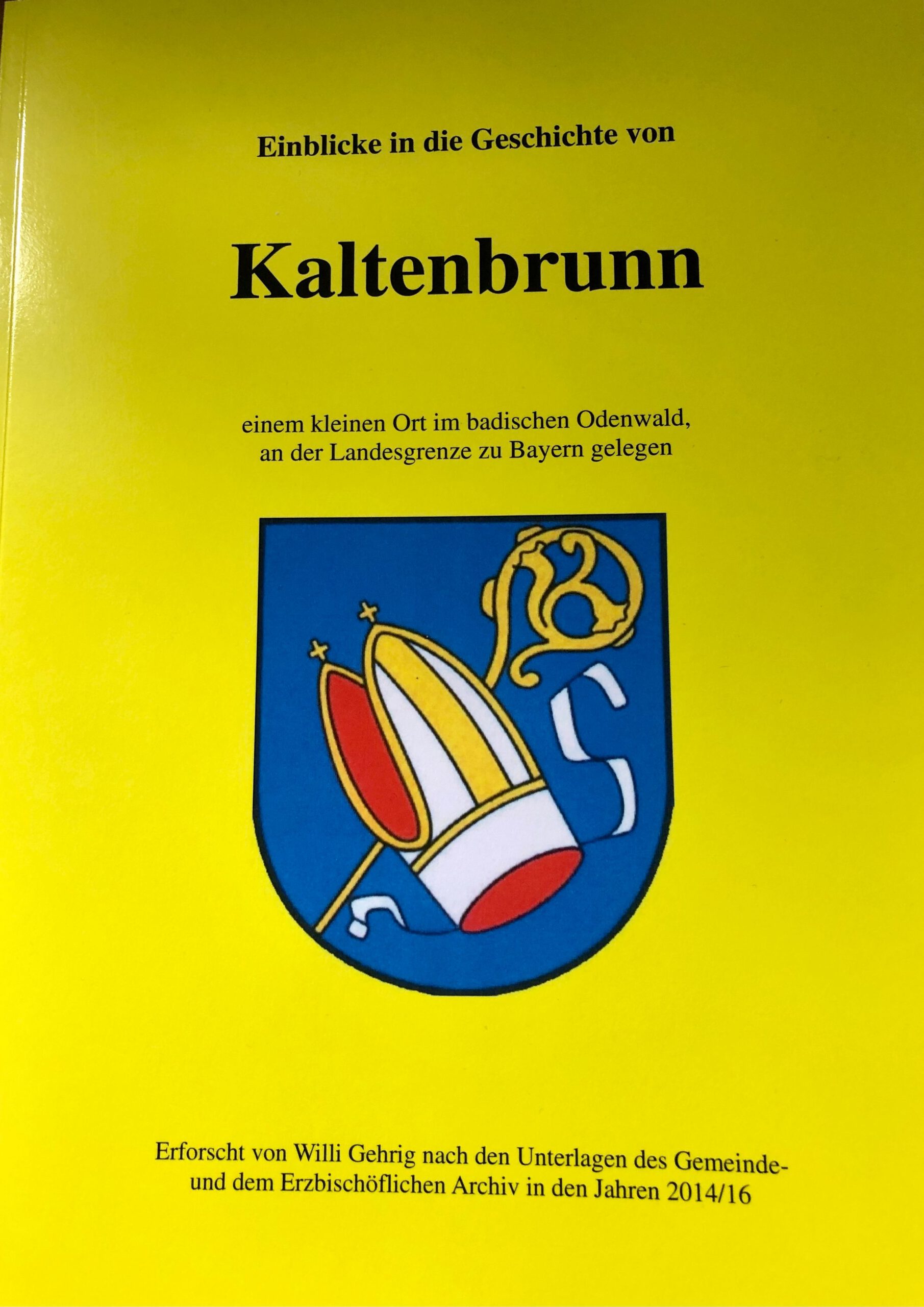 Buch: Einblicke in die Geschichte von Kaltenbrunn